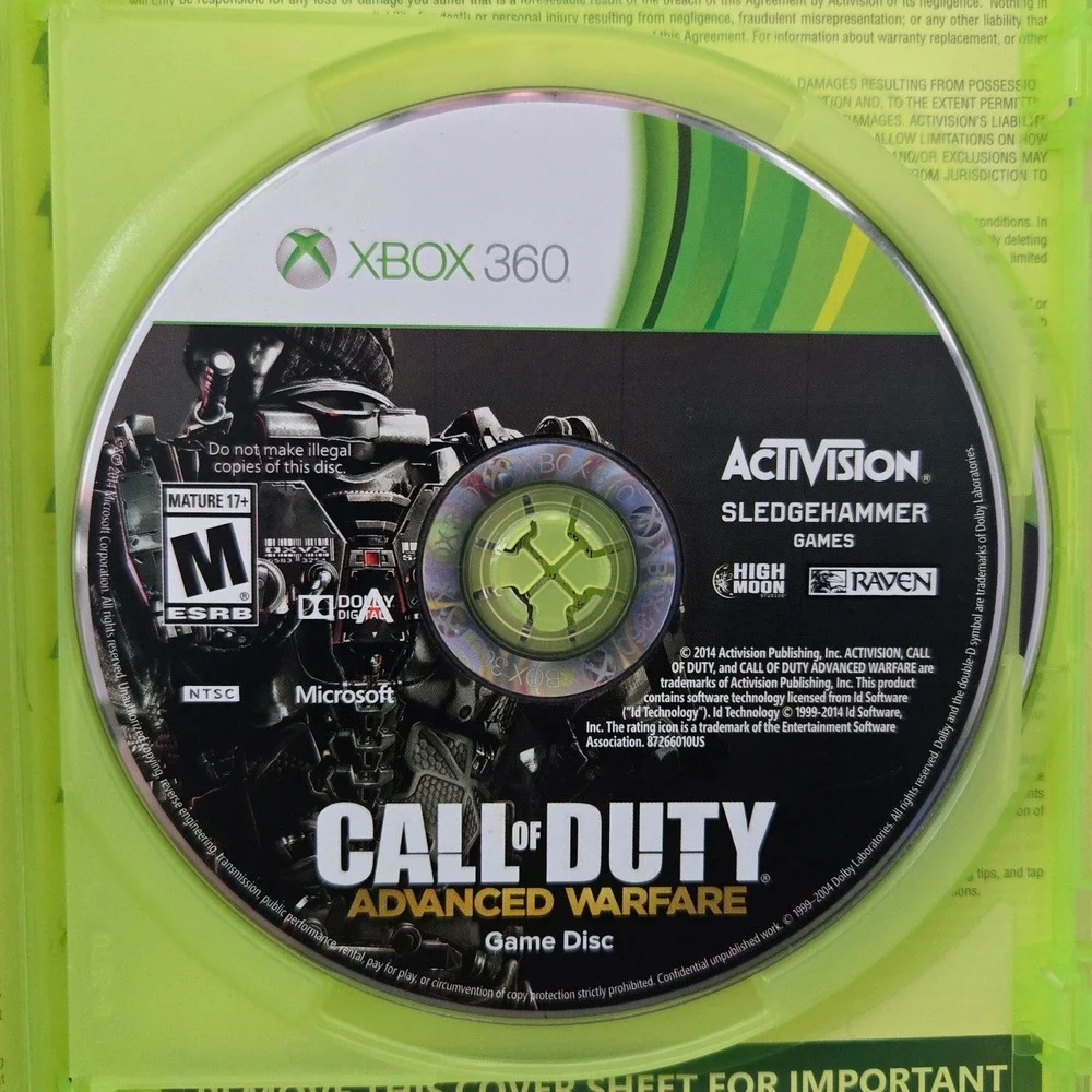 Call of Duty Advanced Warfare Day Zero Edition - Xbox 360 - CIB Tested & Working - Picture 3 of 11